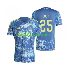 AFC Ajax Wout Weghorst 25 Fodboldtrøjer Udebanesæt 2024/25 Kort ærmer